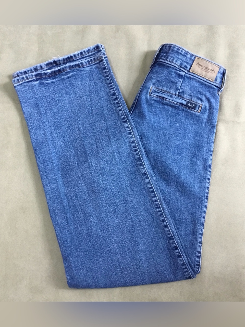 Abercrombie & Fitch Kids Medium Blue Wide-leg Jeans - K404